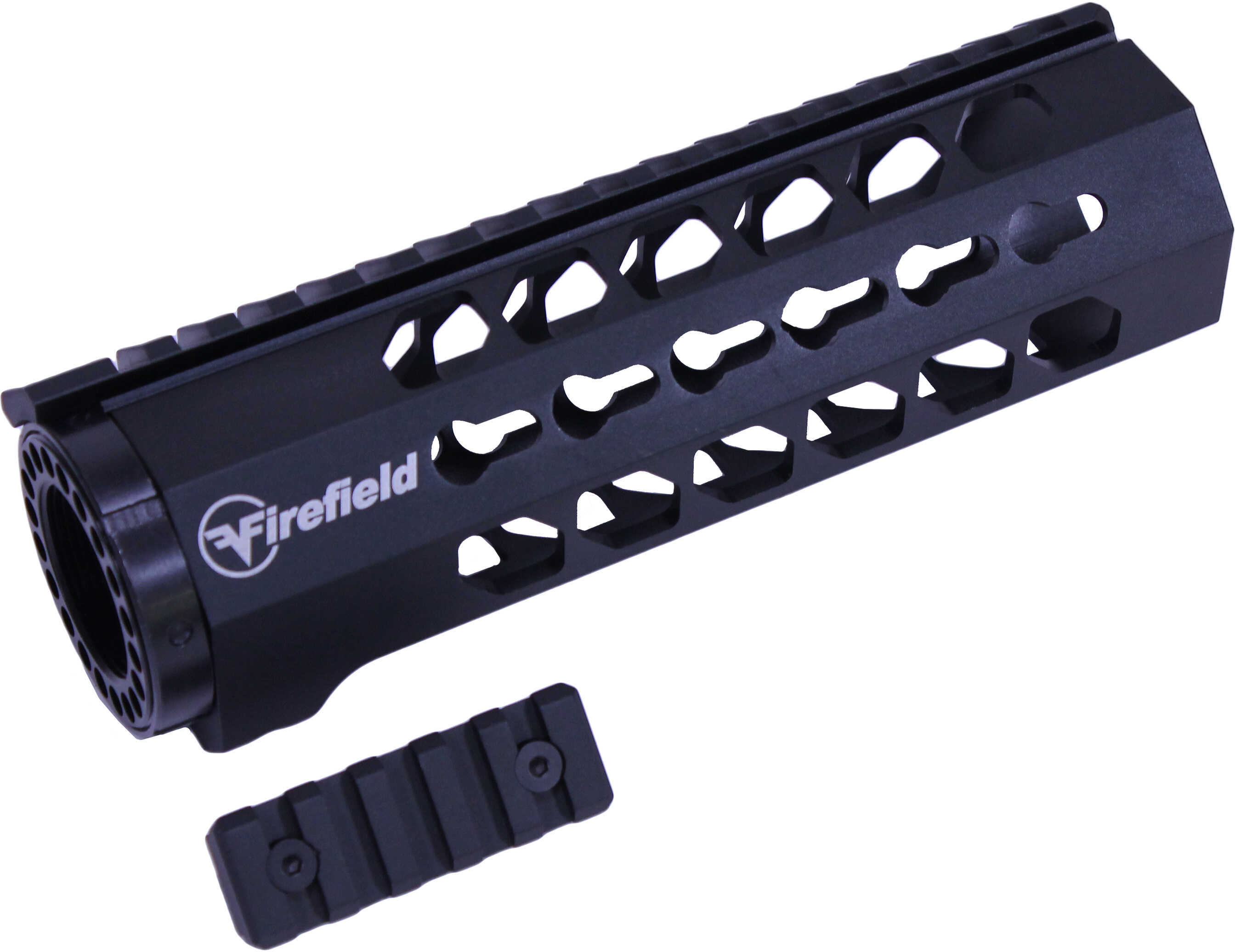Firefield Keymod Freefloat Rail 7", Machined Aluminum, Matte Black Md: FF34050