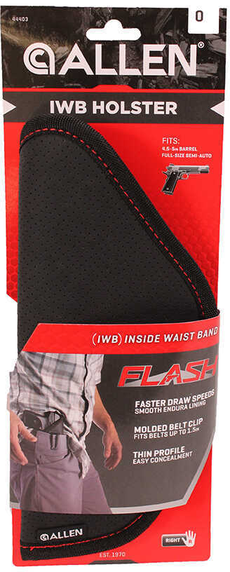Allen Company Flash Inside The Belt Holster, Size 03 - Black