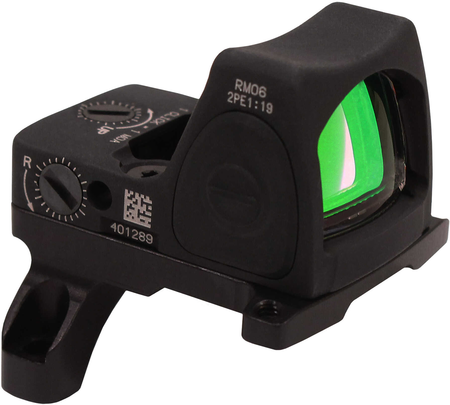 RMR Type 2 Adjustable LED Sight - 3.25 MOA Red Dot Reticle with RM35 ACOG Mount, Black Md: RM06-C-70