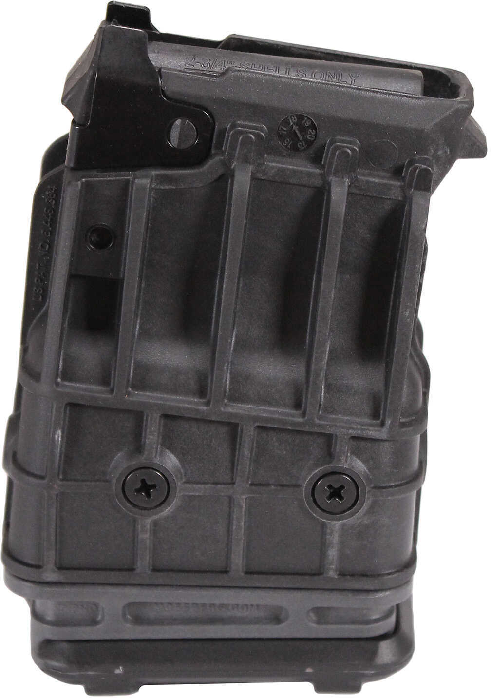 Mossberg Double Stack Magazine Fits 590M 12 Gauge Round Black 95137