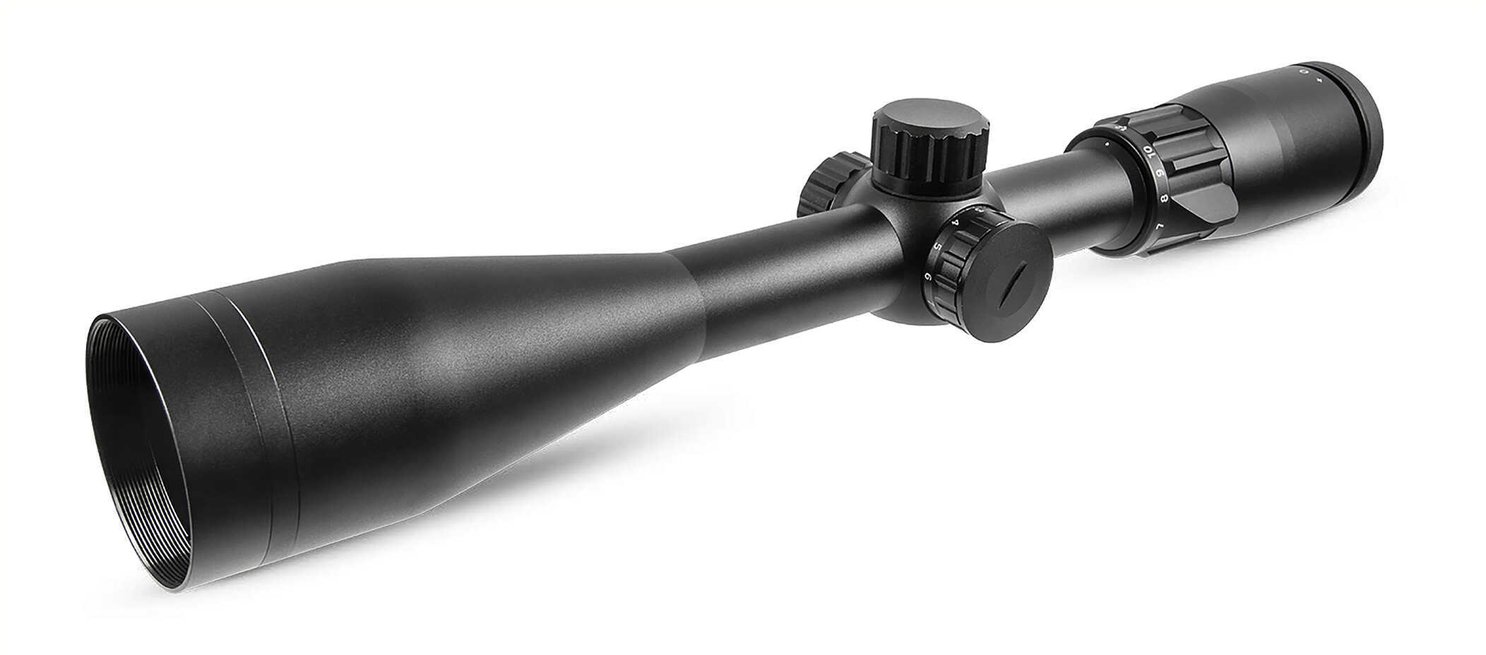 Intercept Hunting Scope Series 4-12x44mm, 1" Main Tube, Illuminated BDC (MOA) Reticle, Black