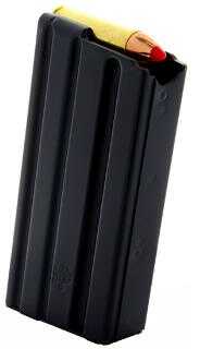 C Products Defense AR-15 Magazine 5 Rounds 450 Bushmaster Polymer Follower Stainless Steel Matte Black Finish