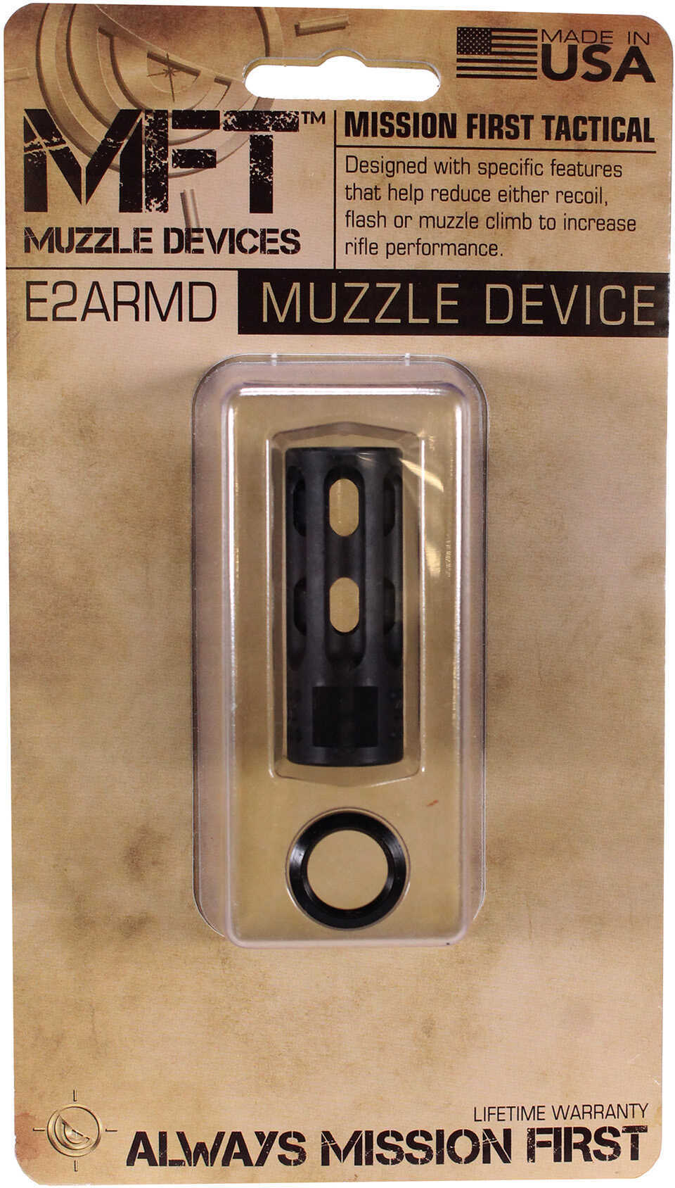 E-VolV AR15 Muzzle Device 5 Direction Cmp, Black
