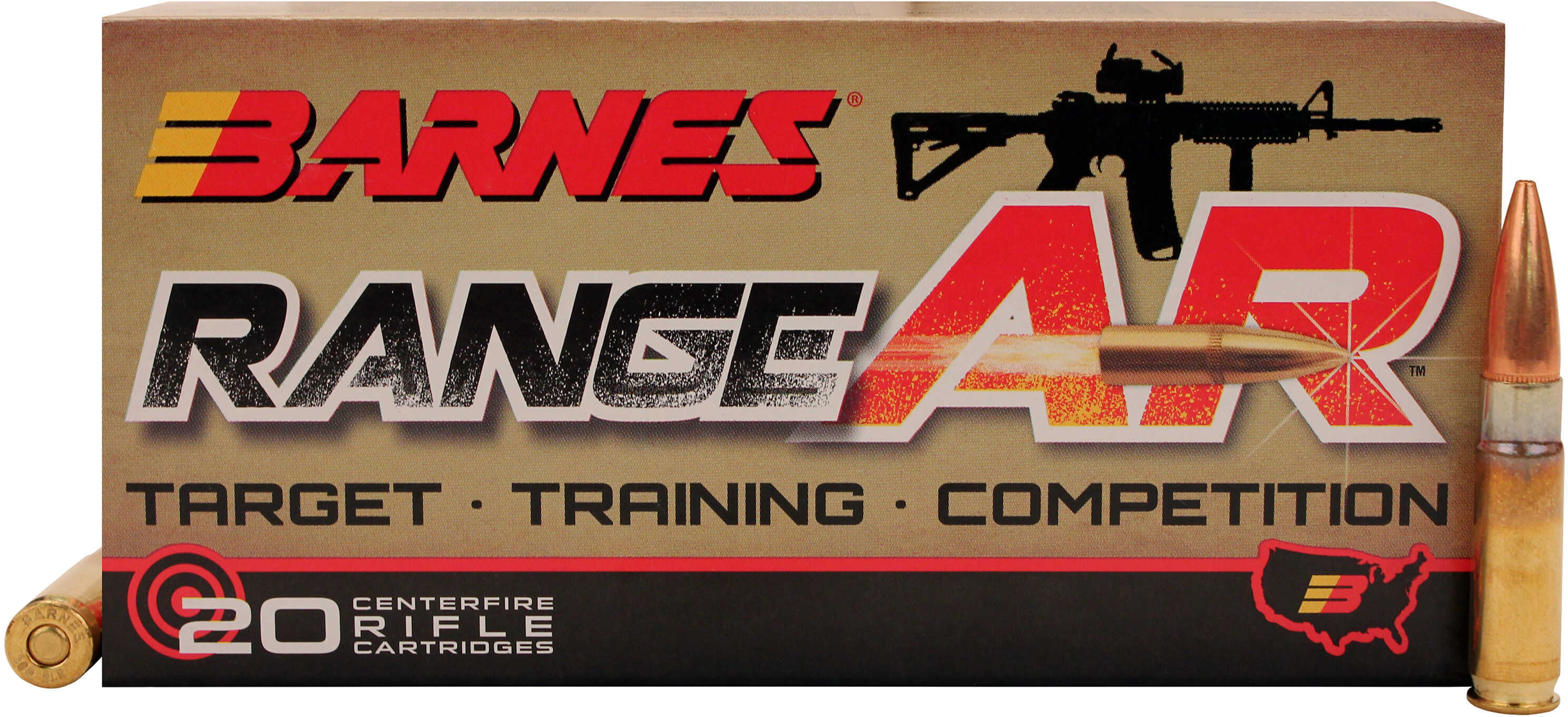 300 AAC Blackout 20 Rounds Ammunition Barnes 90 Grain Open Tip Flat Base