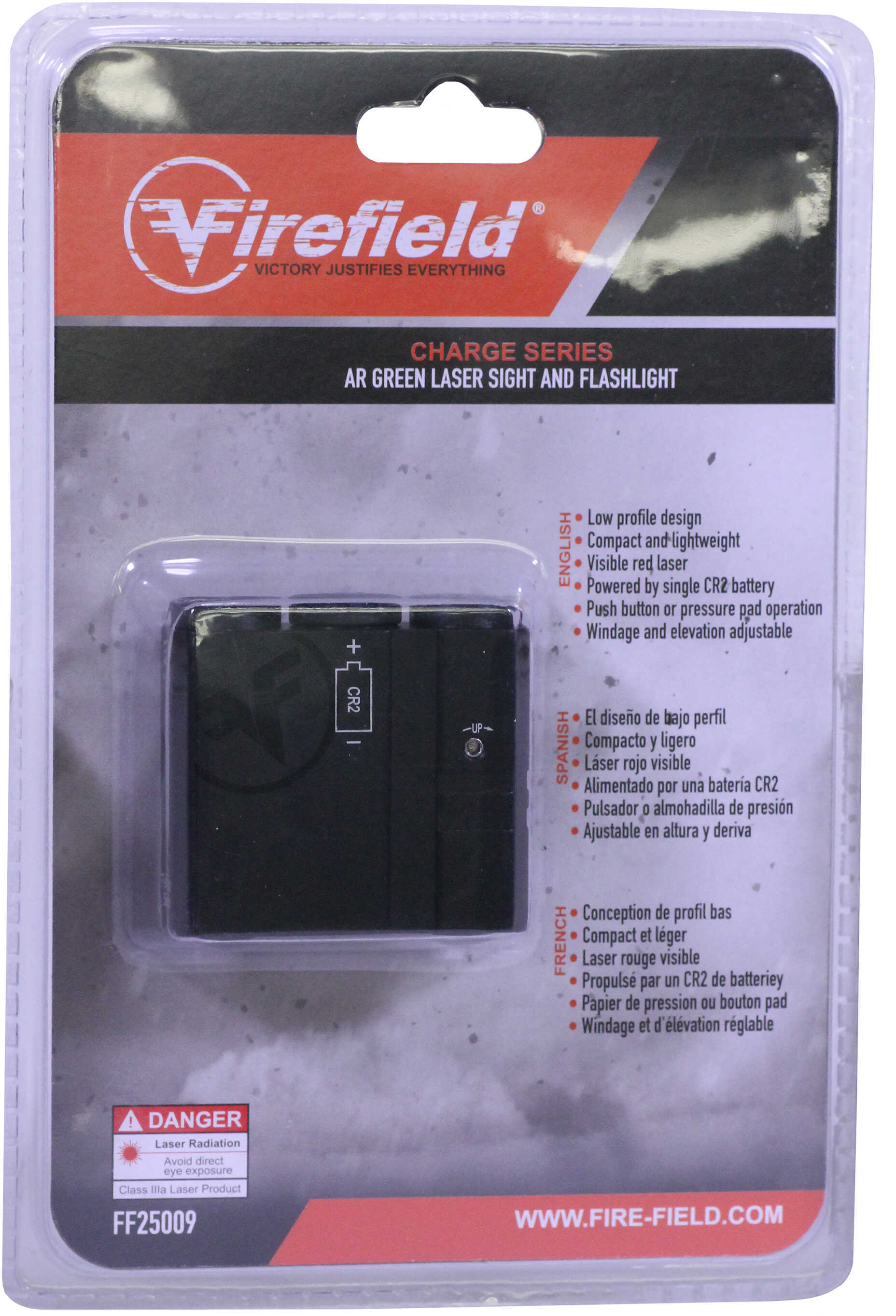 Firefield Mini AR Laser and Light Combo Green Md: FF25009