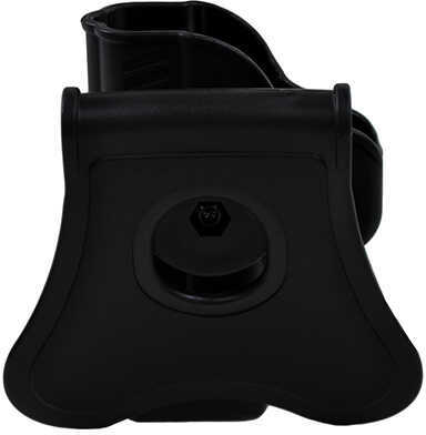 Bulldog Cases Rr Holster Paddle Poly S&W M&P Compact Black RH Md: RRSWMPC