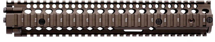 Daniel Defense RIS II Free floating Rail System 12.25" Aluminum Flat Dark Earth