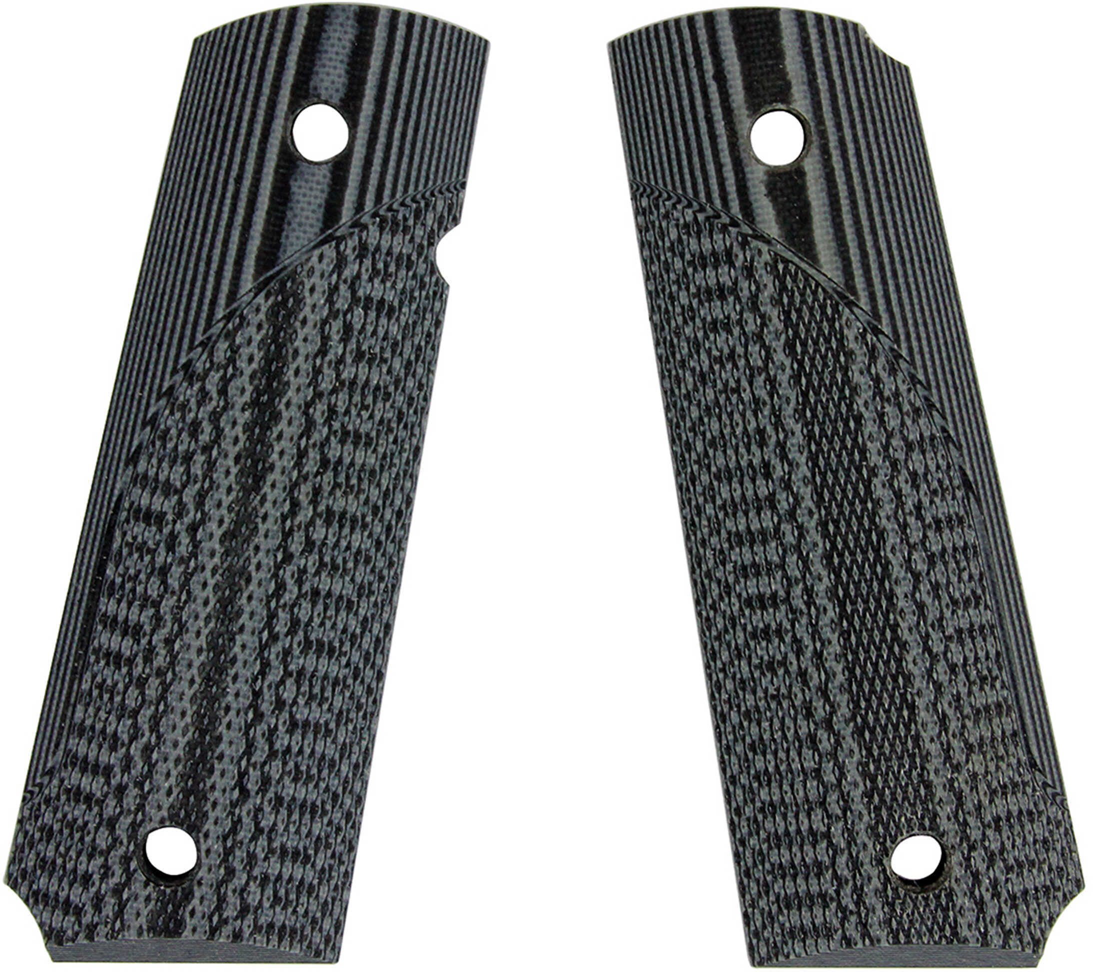 Pachmayr G-10 Tactical Pistol Grips 1911, Gray/Black, Fine Md: 61001