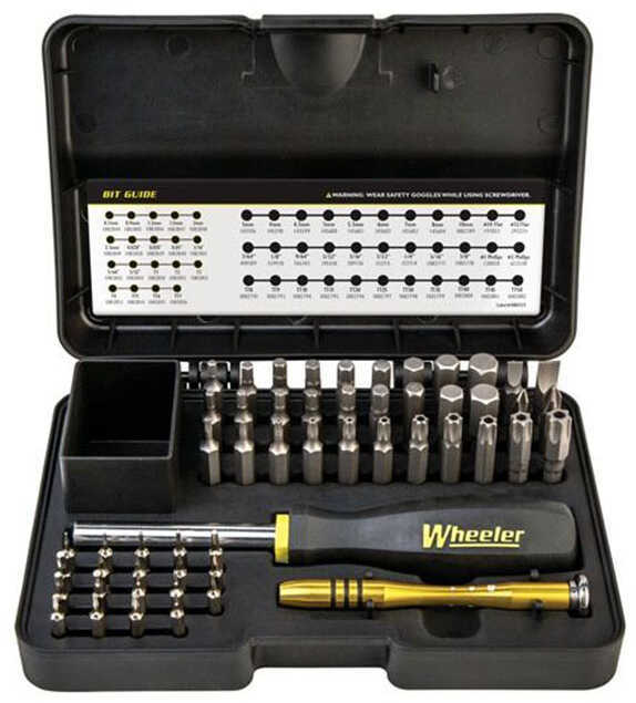 Wheeler Screwdriver Set Tool 55pc Set Matric SAE Torx Hard Case Included 1081958