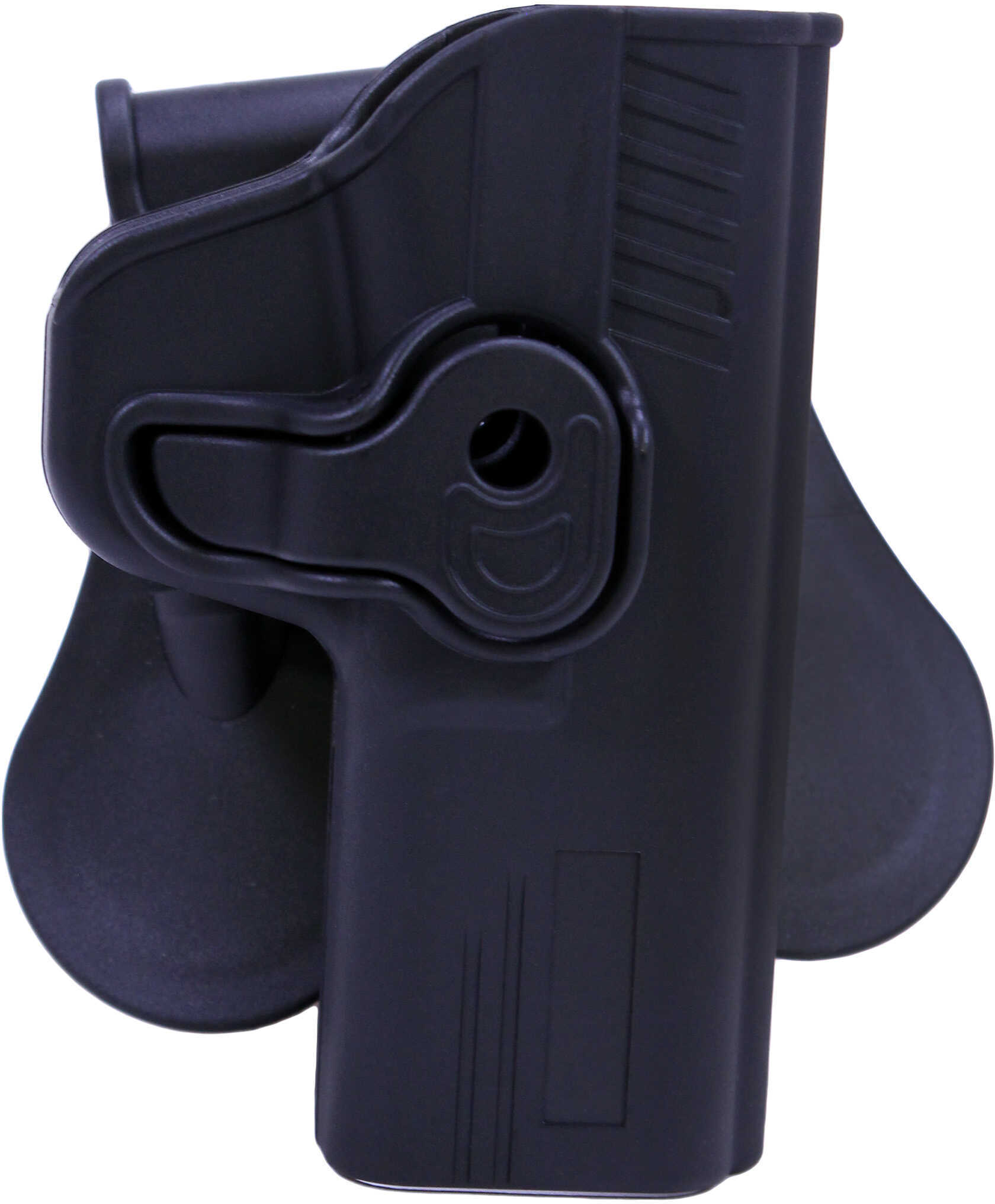 Bulldog Cases Rr Holster Paddle Poly S&W M&P Standard Black RH