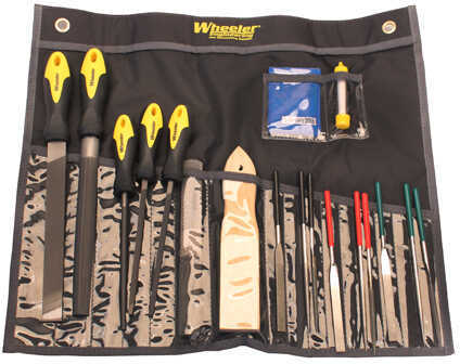 File Set Professional Gunsmithing With Storage Pouch, 18 Pieces Md: 710908