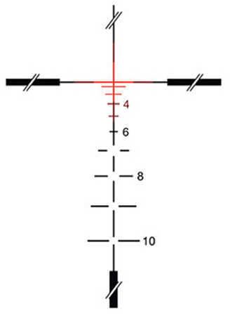 Trijicon 4x32mm ACOG Dual Illumination Scope - Red Crosshair Reticle with 3.25 MOA RMR Type 2 Sight, Flat Dark Earth Md: