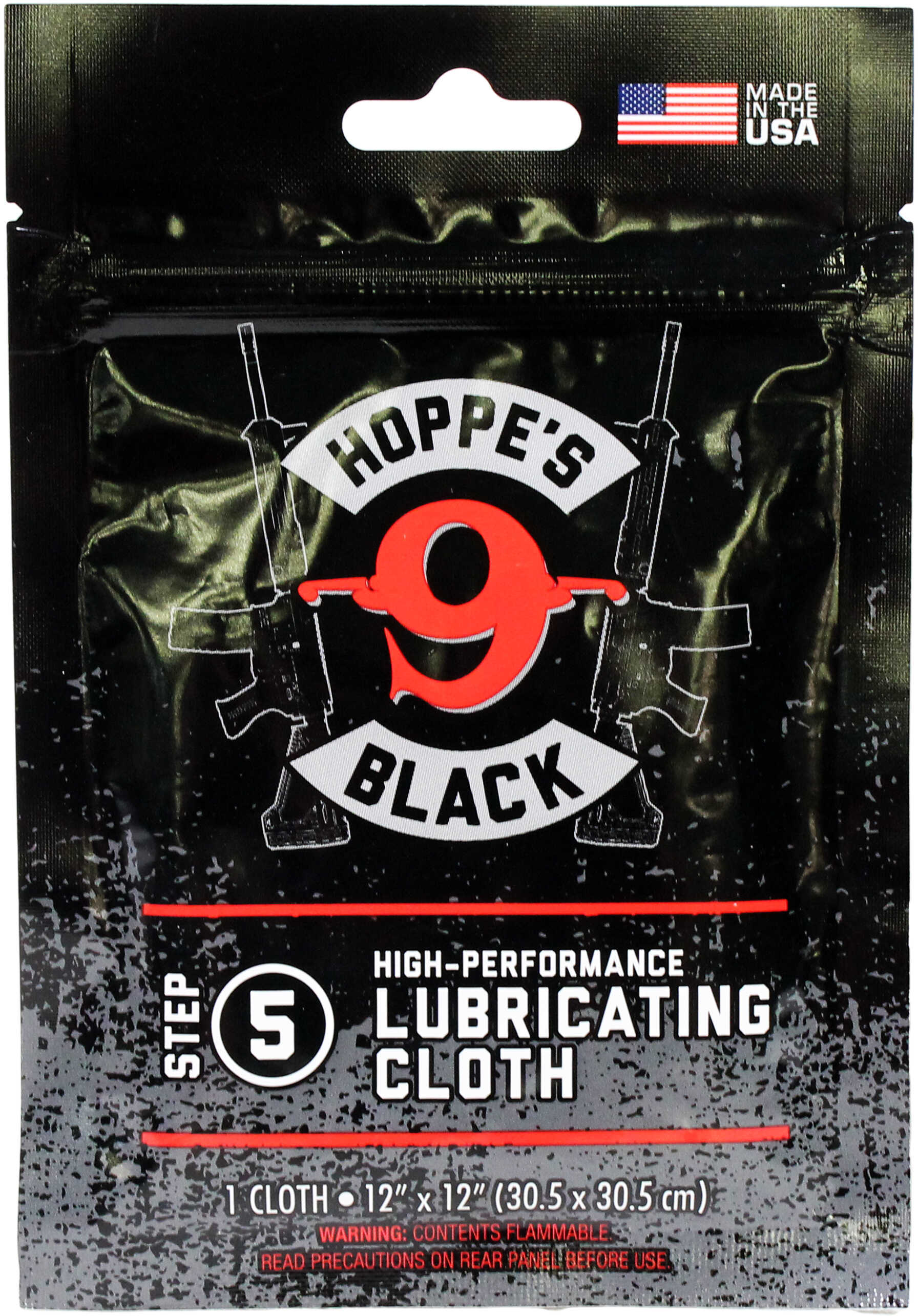 Hoppe's Black Lubricated Cloth Md: HGLC