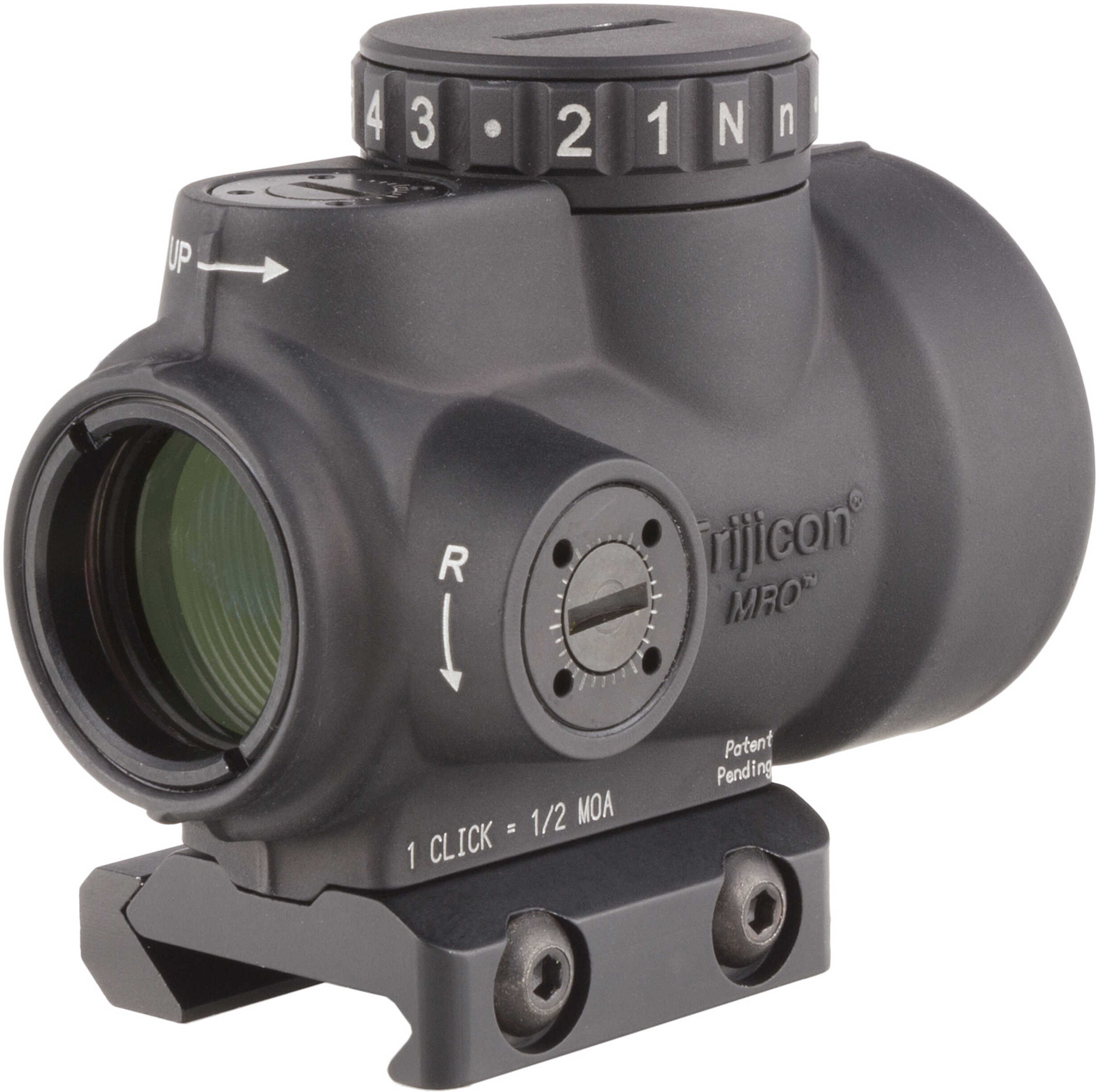 Trijicon MRO 2.0 MOA Adjustable Red Dot Sight 1x25mm with Low Mount Md: 2200004