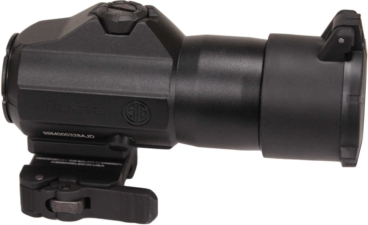 Sig Optics Juliet 3 Magnifier 3X24 POWERCAM Qr Mount Black