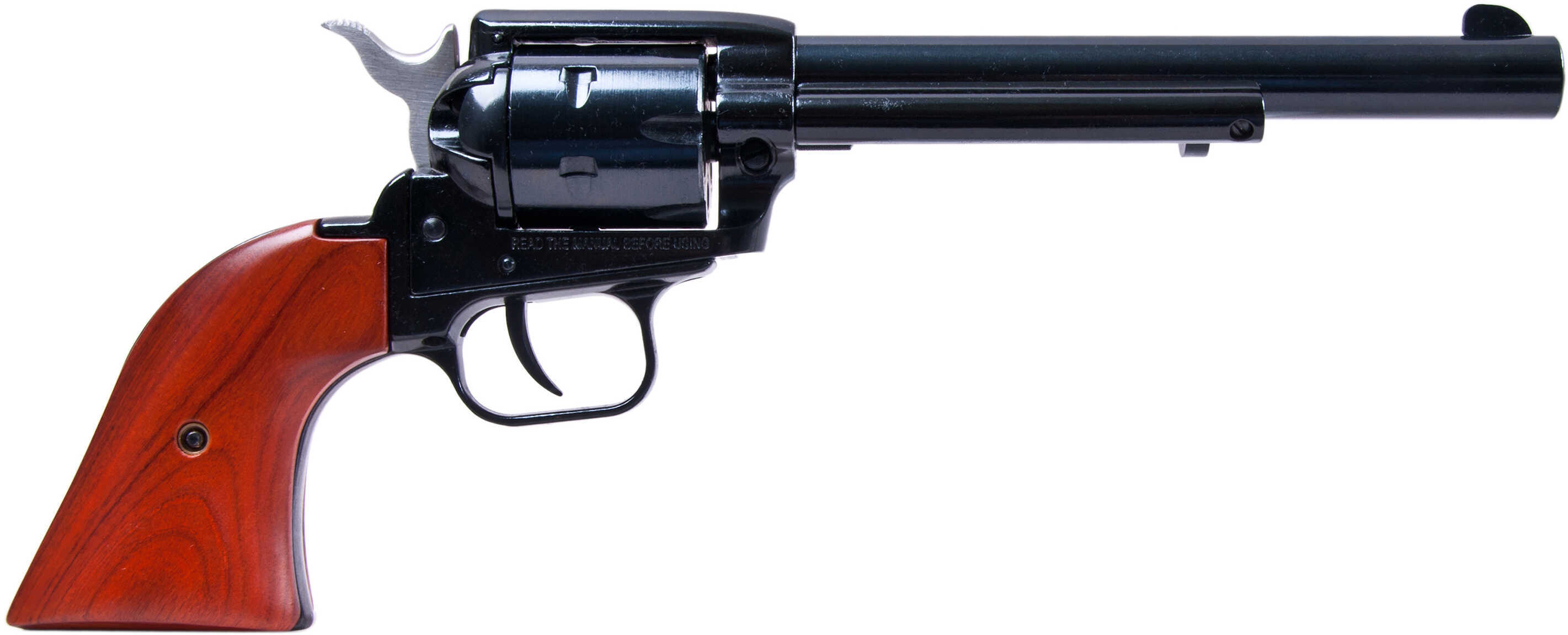 Heritage Rough Rider Revolver 22 Long Rifle / 22 Mag Combo 6.5" Barrel Fixed Sight RR22MB6