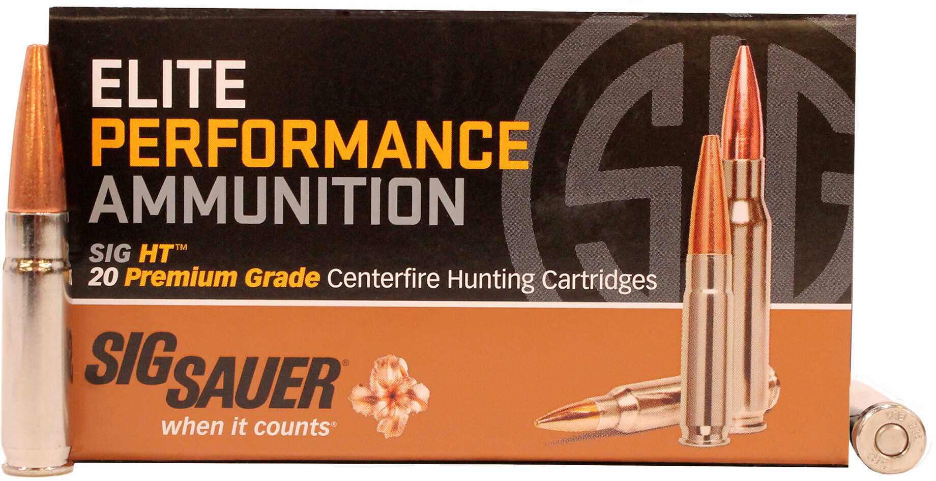 300 AAC Blackout 20 Rounds Ammunition Sig Sauer 120 Grain Hollow Point