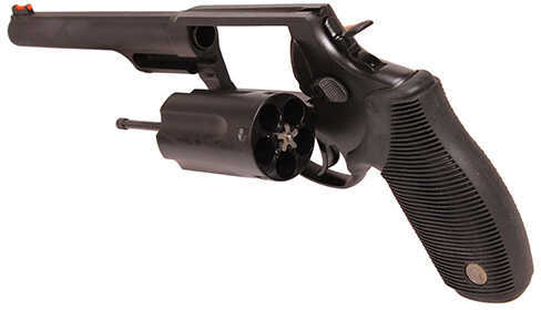 Taurus Judge Single/Double Action .45 Colt/.410 Bk 6-1/2" 5 Rounds Black Ribber Blued