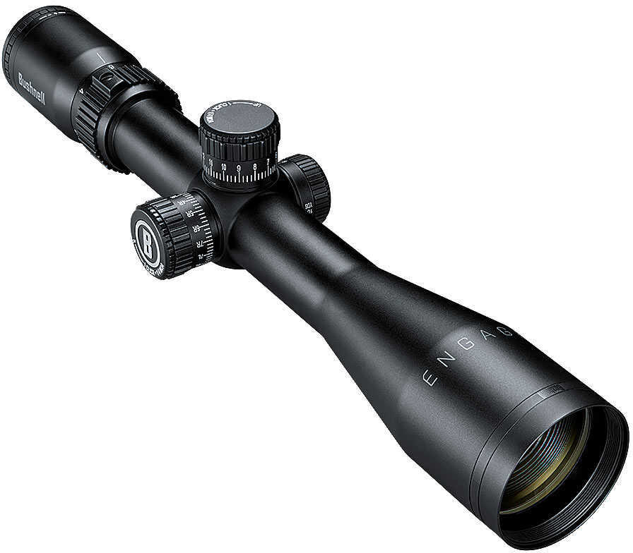 Bushnell Engage Riflescope 2.5-10x44mm, 30mm Tube, TLT Turrets Side Focus, Deploy MOA Reticle, Black