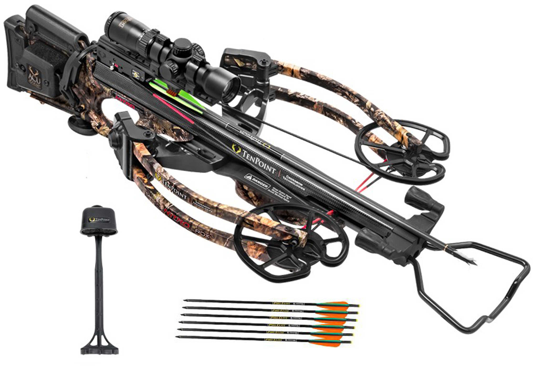 TenPoint Crossbow Technologies Carbon Nitro RDX Package with DeddSled 50, Mossy Oak Break-Up Country Md: CB16005-5410