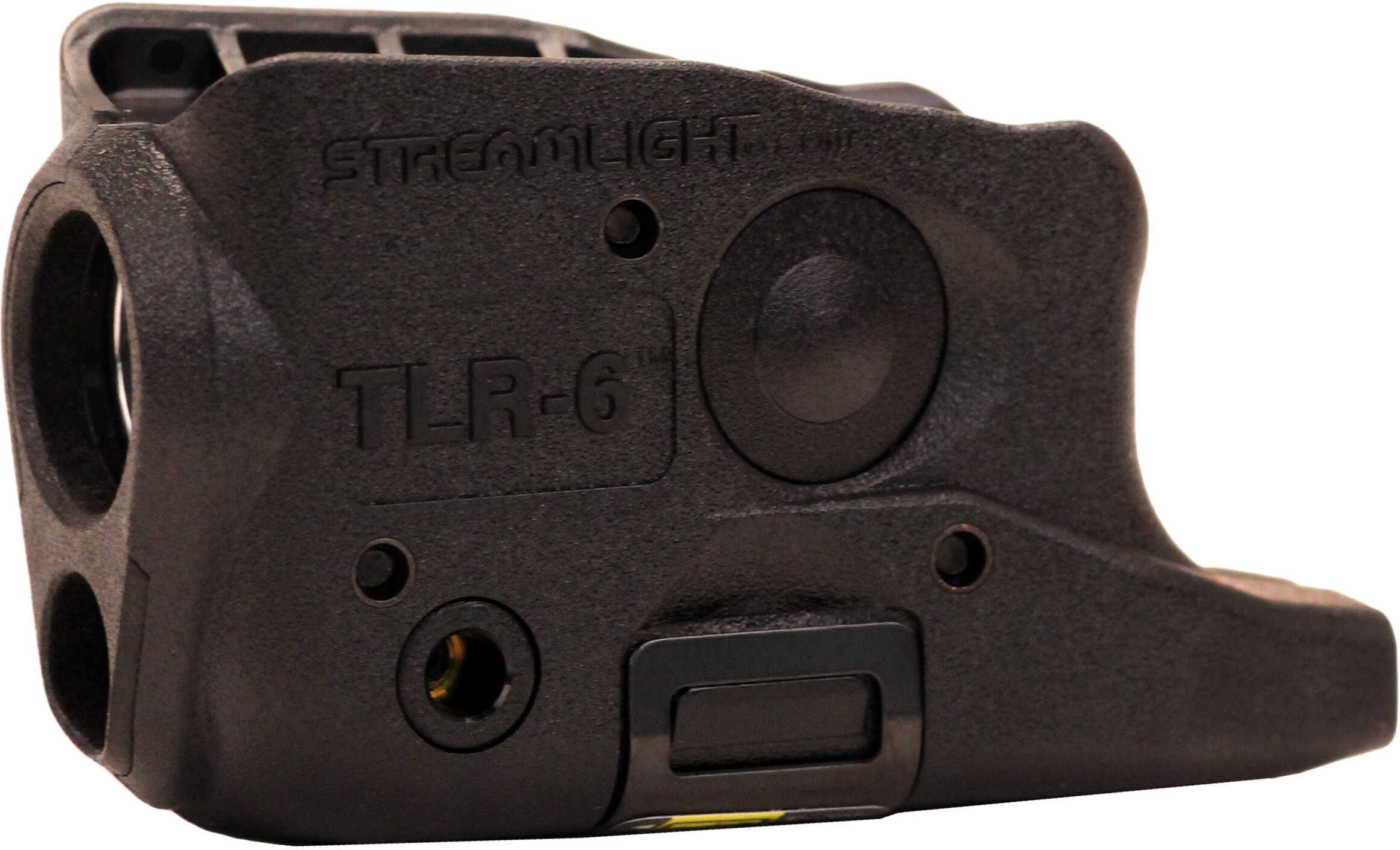 Streamlight TLR-6 Tac Light w/laser For Glock 26/27 White LED and Red Laser Includes 2 CR 1/3N Lithium Batteries Black F
