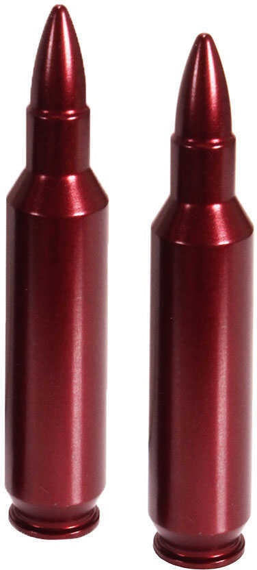 A-Zoom Rifle Metal Snap Caps .22 Nosler, Package of 2