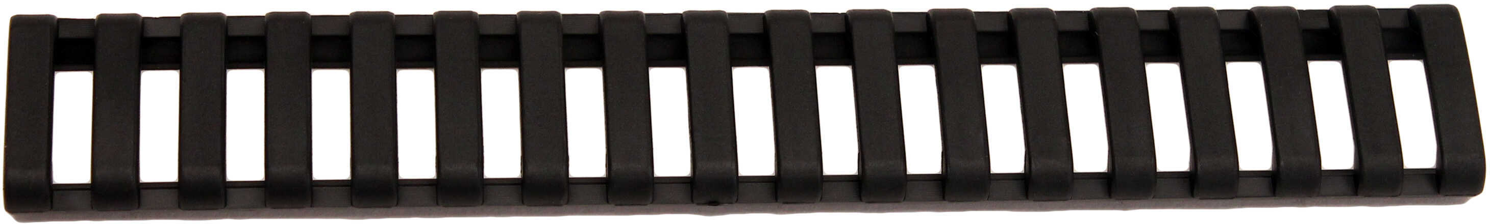 BlackHawk Products Group Low Profile Rail Cover 18sl - Fits Most Picatinny Spec Rails Slots Of Length Can Be Cut T 71RL00BK