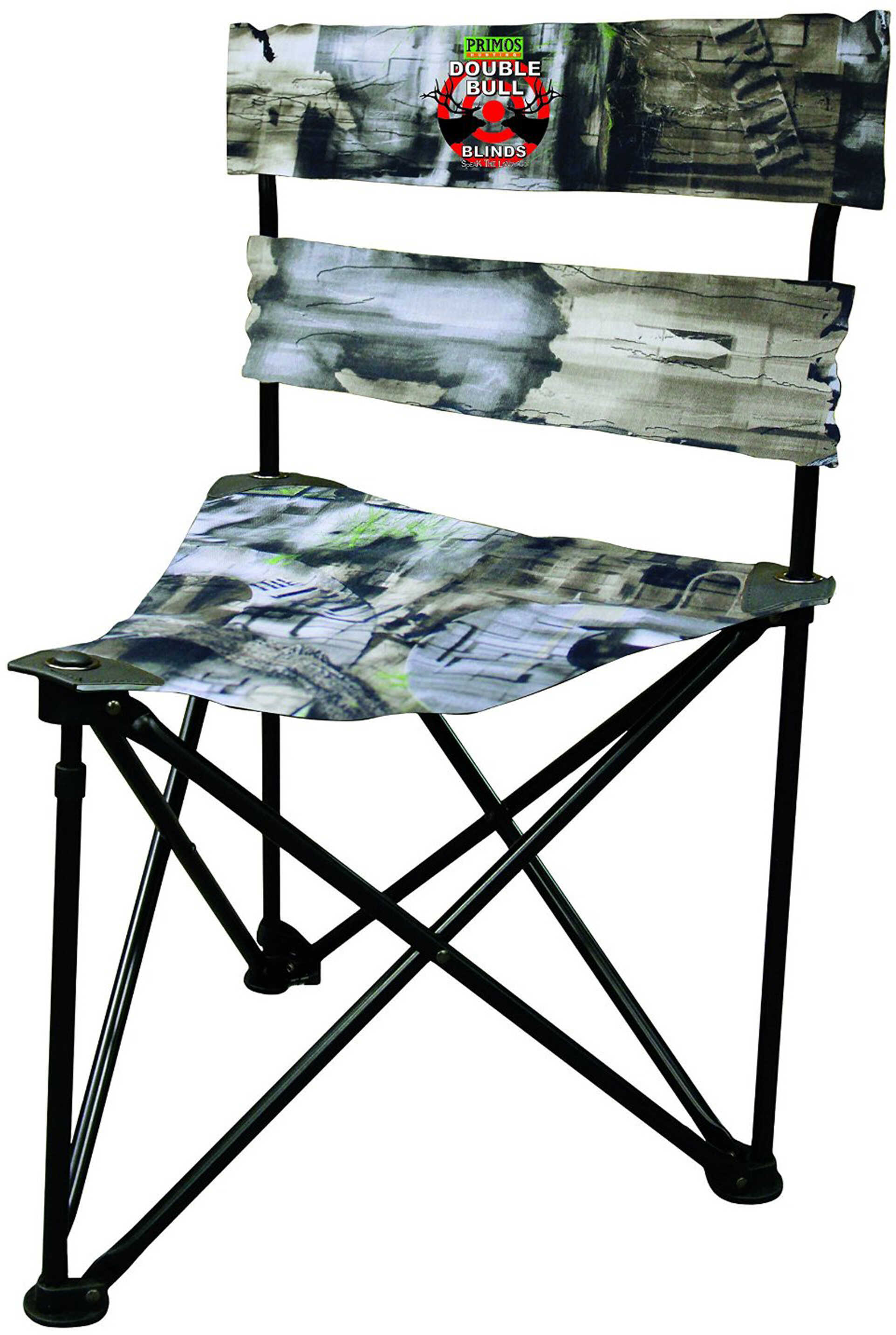 Primos Double Bull Tri Stool, Truth Camouflage Md: PS60085