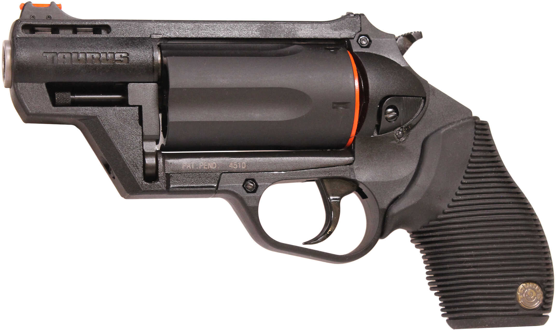 Taurus Judge Public Defender Double Action Revolver .410 Gauge/.45 LC 2.5" Barrel 2.5" Chamber 5 Round Capacity Rubber Grips Black Finish