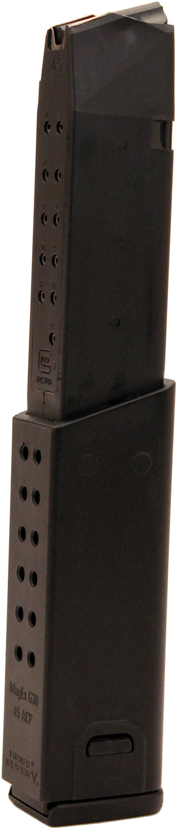 KRISS Magazine for Glock 21 . 45 ACP 25 Round Vector/for
