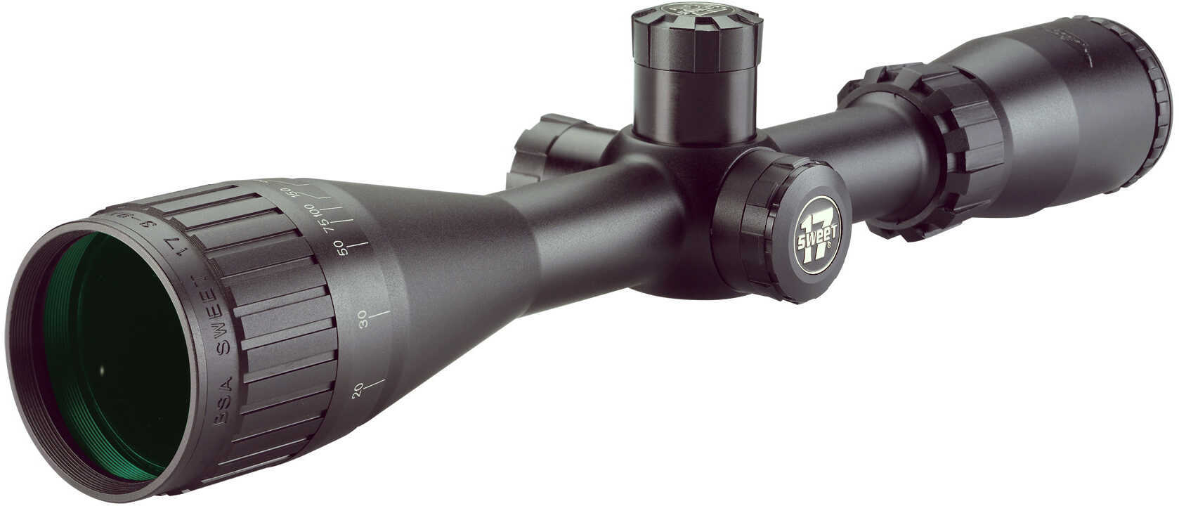 BSA Sweet 17 Riflescope 3-12x40 RGB 30/30 Duplex Reticle S17-312X40RGBGE