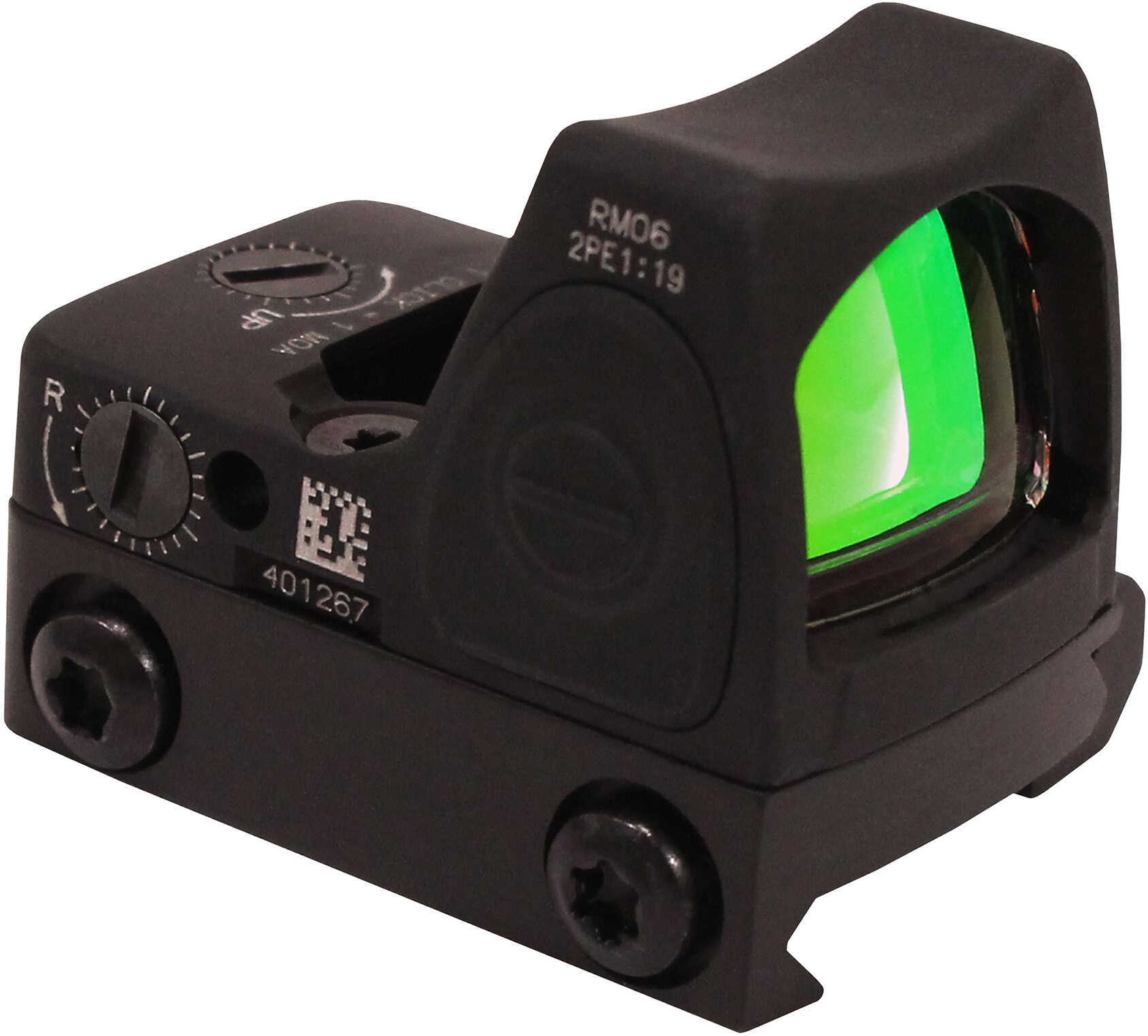 RMR Type 2 Adjustable LED Sight - 3.25 MOA Red Dot Reticle with RM33 Picatinny Rail Mount, Black Md: