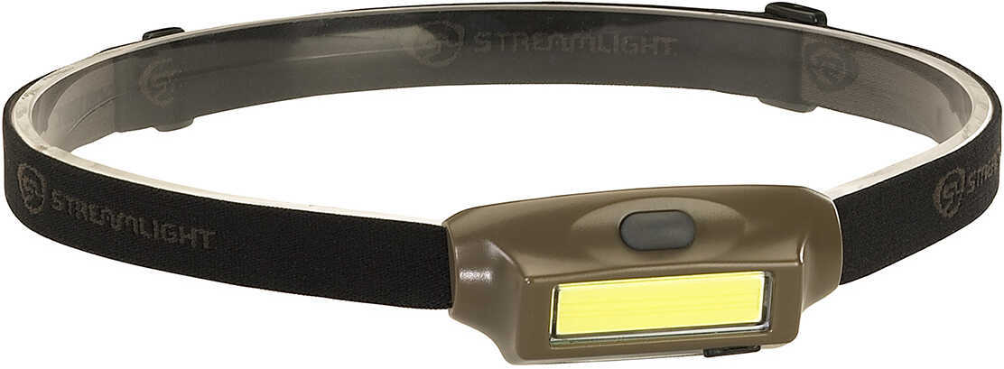 Streamlight 61707 Bandit Rechargeable Headlamp 180 Lumens Led White/Green Lithium Coyote