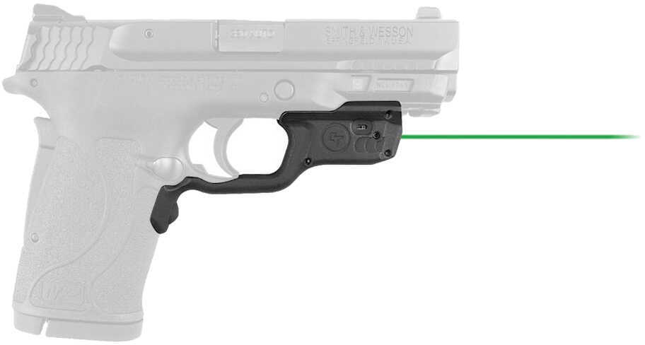 Crimson Trace Laserguard Smith & Wesson M&P .380 Green Black-img-1