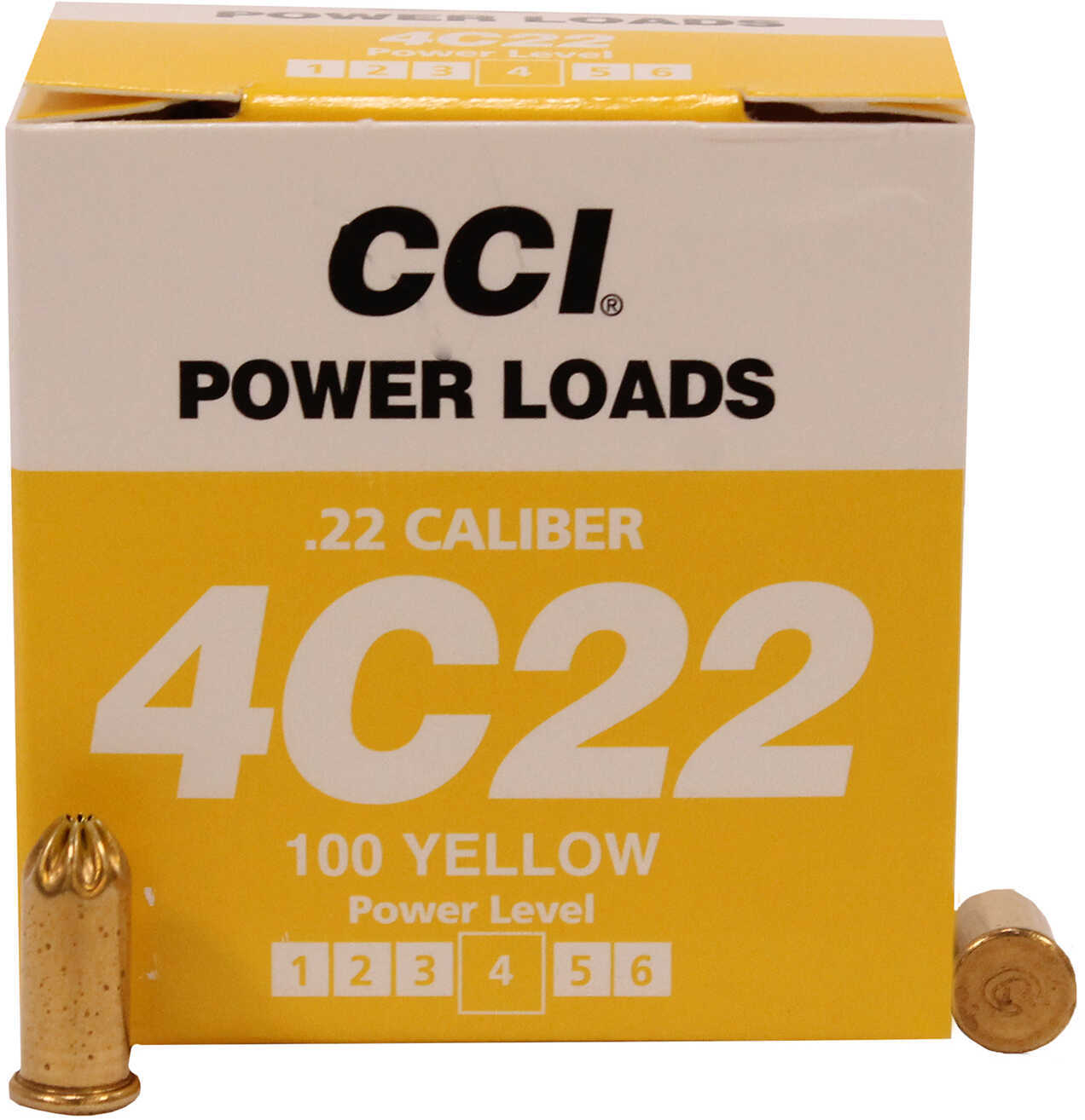 DT Systems DT 22 Caliber Blank Power Loads Yellow 100Pk 88117