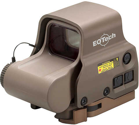 EOTech Side Button Night Vision Compatible Sight 65 MOA Ring And Two 1 MOA Dots Tan Cr123 Lithium Battery Quick Disconne