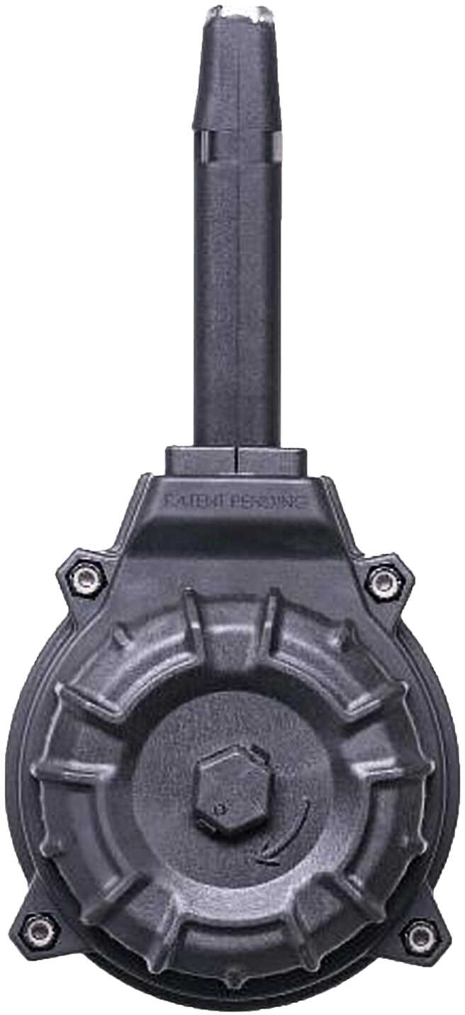 ProMag 9mm for Glock Pistols Drum Magazine, 50 Rounds, Black