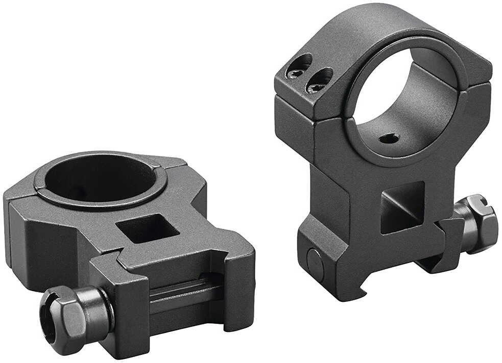 Tasco 1" to 30mm Tactical Rings, High, Detachable, Matte Black