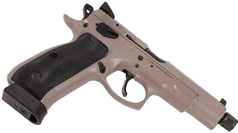 CZ-USA 75B Omega 9mm Luger Semi Auto Handgun 5.11" Threaded Barrel 18 Rounds Urban Grey