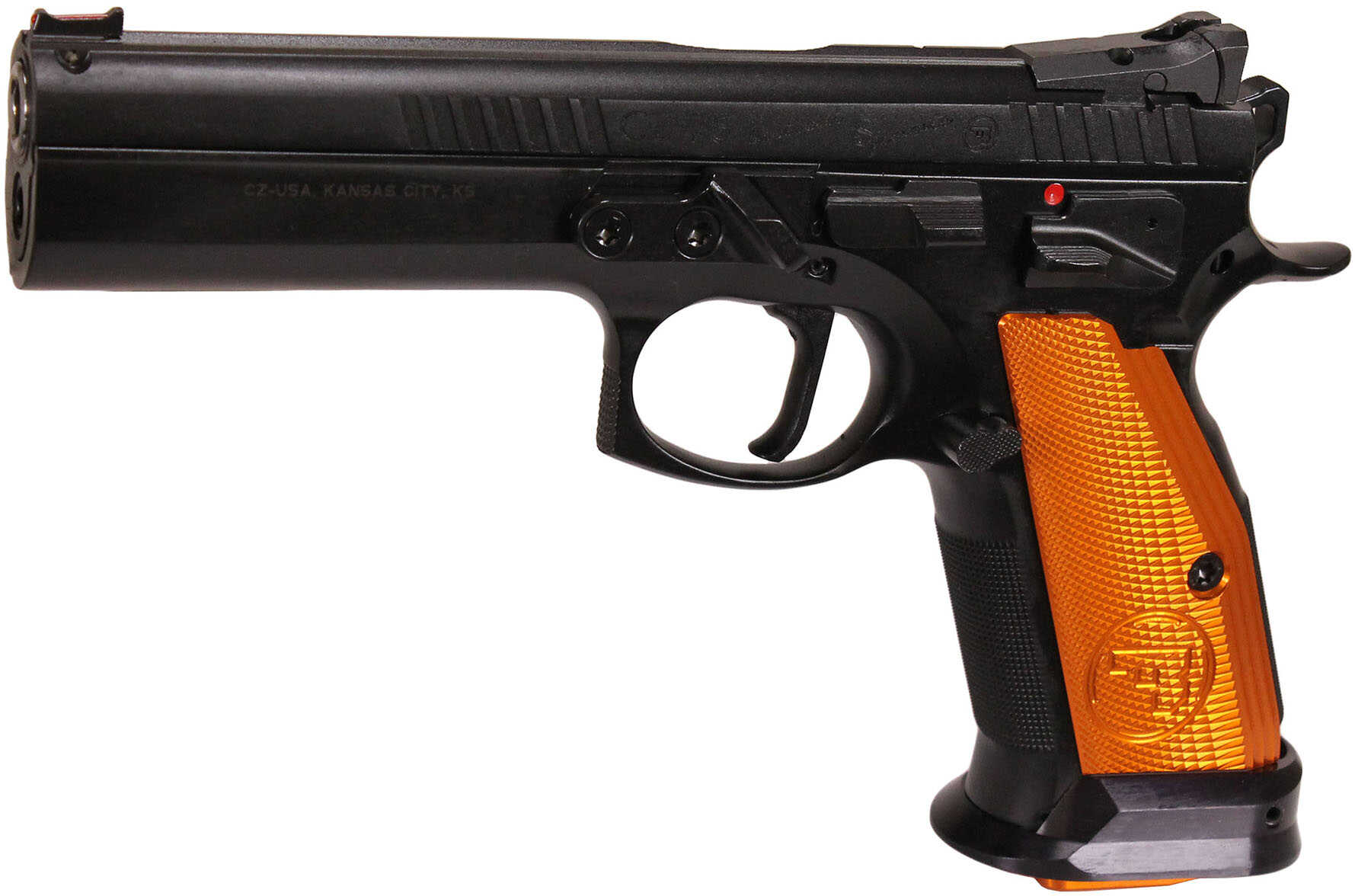 CZ-USA 75 Tactical Sport Orange Pistol 9mm 20 RD