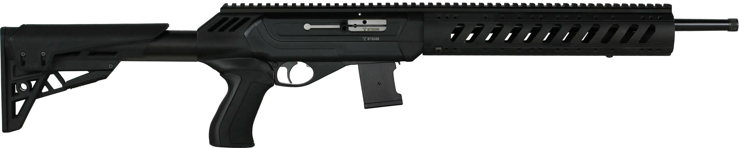 CZ 512 Tactical Rifle Semi-Automatic 22 WMR 16.5" Threaded Barrel 10 Round 6-Position Synthetic Stock Black 02164