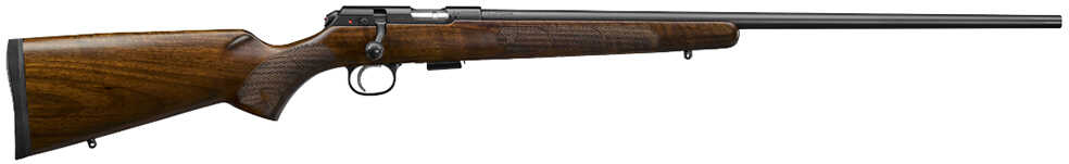 CZ 457 American Bolt Action Rifle 22 LR 24.8" Barrel 5 Round Turkish Walnut Style Stock