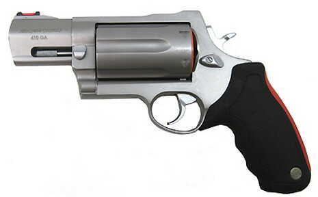 Taurus M513 Raging Judge Magnum 45 Long Colt / 410 Gauge <span style="font-weight:bolder; ">454</span> <span style="font-weight:bolder; ">Casull</span> 3" Barrel Chamber Stainless Steel Revolver 2513039