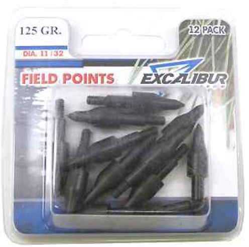 Excalibur Field Points, 11/32", 12 Pack 125 Grain TP125-12