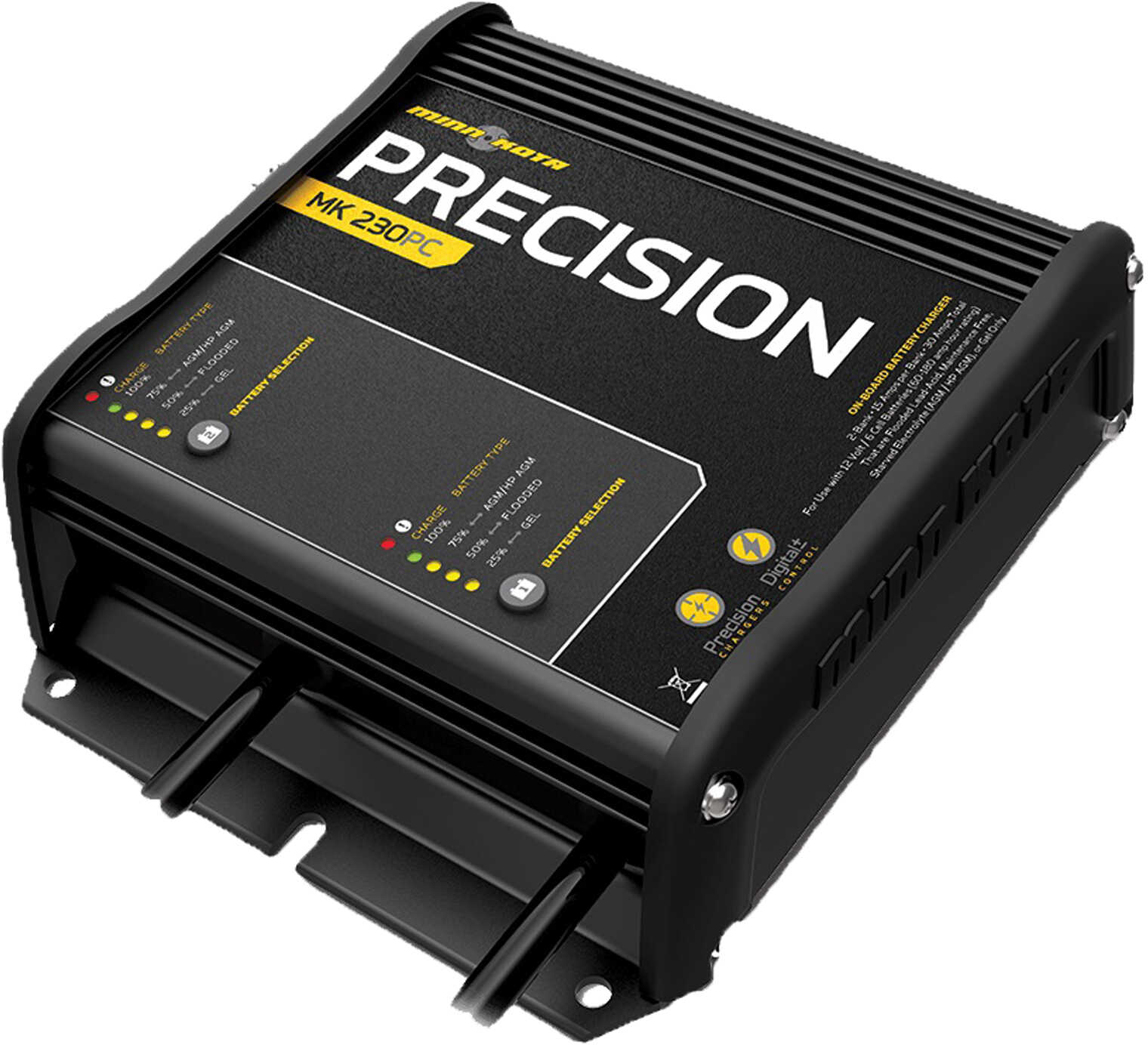 Minn Kota Precision On-Board Charger MK 230PC (2 Bank X 15 Amps) Md: 1832300