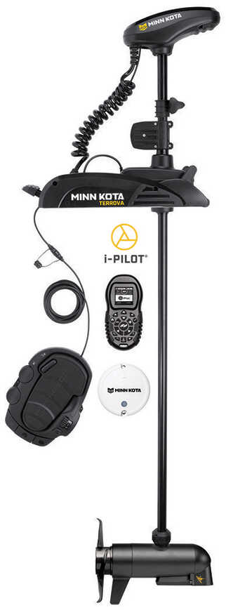 Minn Kota Terrova 80 Trolling Motor 45" Shaft Length, 85 lbs Thrust, i-Pilot and Bluetooth, Built In MEGA-DI