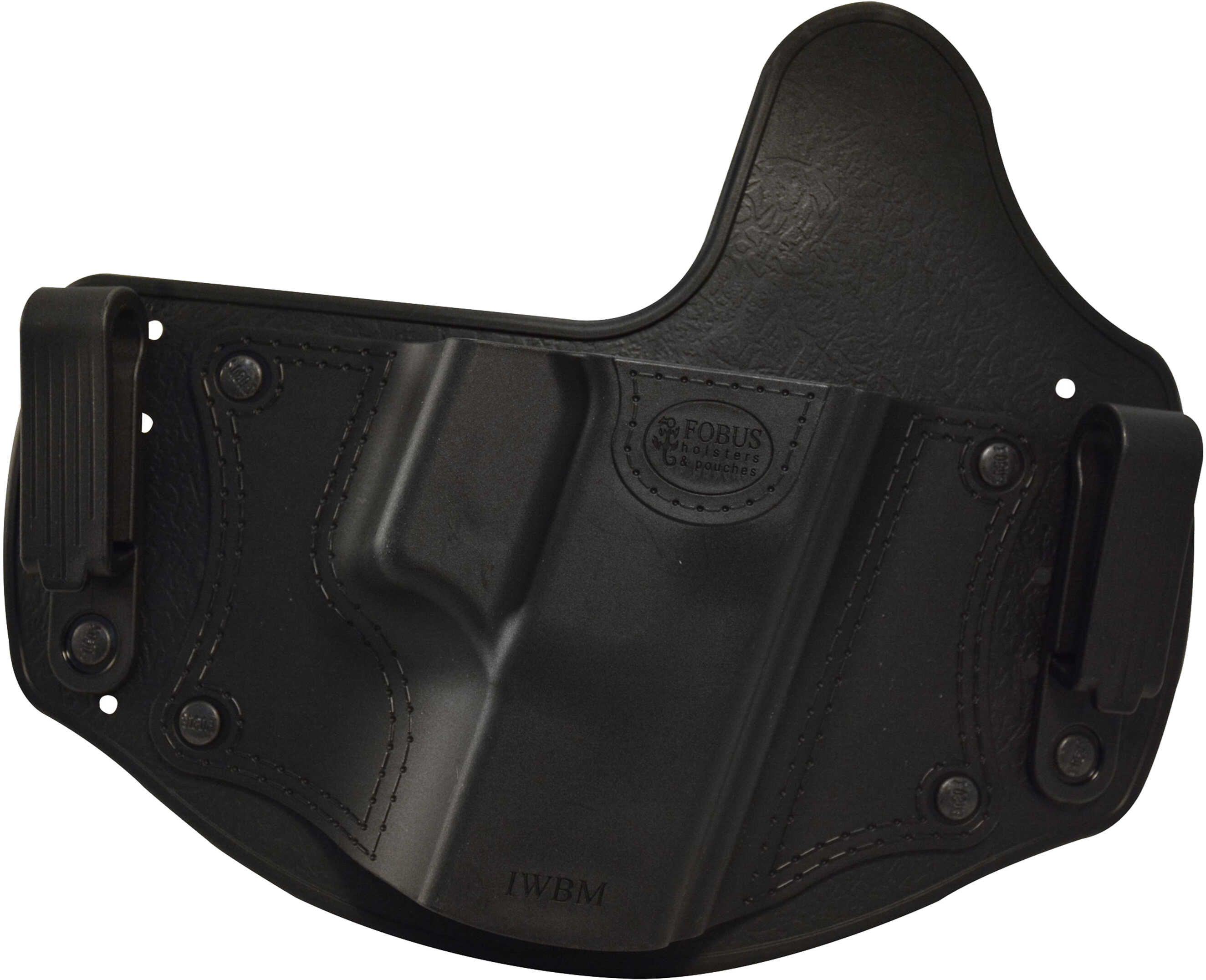 Fobus Universal Inside the Waistband Holster, Right Hand, Fit Up To 4-Inch Barrels, Black Md: IWBMCC