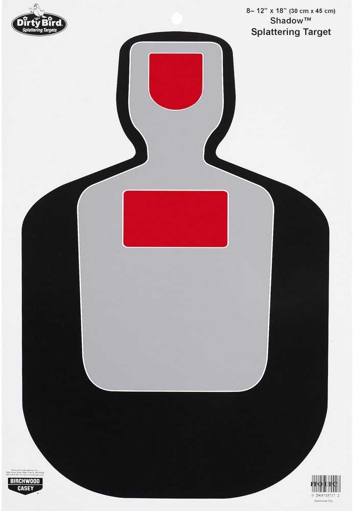 Birchwood Casey Dirty Bird BC19 Silhouette 12x18 Target Per 100 35712-img-1