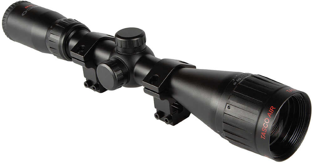 Tasco Air Rifle Scopes 3-9x40mm, 1" Tube, Truplex Reticle, Black