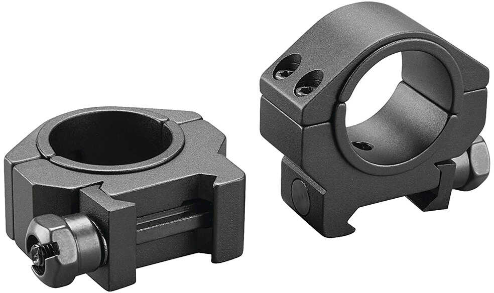Tasco 1" to 30mm Tactical Rings Medium, Detachable, Matte Black